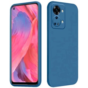 Coque Oneplus Nord 2T 5G Square Liquid Premium Bleu