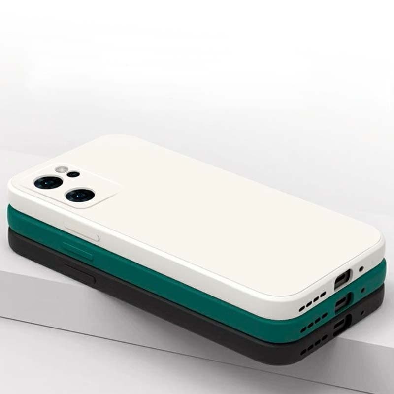 Capa Oneplus Nord CE 6 5G Square Liquid Premium Preto com design quadrado, bordas reforçadas e acabamento liso fosco. Recortes precisos para portas e câmera.