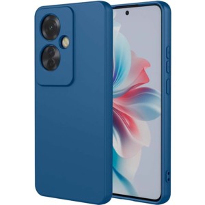 Coque Square Liquid Premium bleu pour Oppo Reno11 F 5G