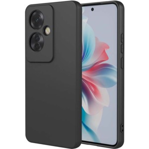 Funda Square Liquid Premium negro para Oppo Reno11 F 5G