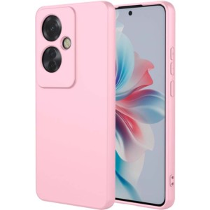 Capa Square Liquid Premium rosa para Oppo Reno11 F 5G