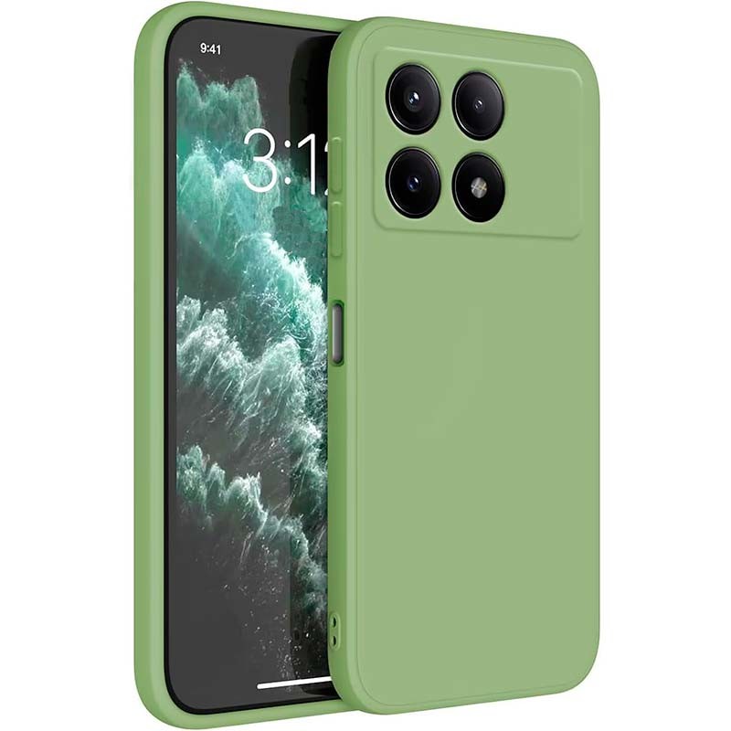 Funda Square Liquid Premium verde para Xiaomi Poco X6 Pro 5G - Ítem