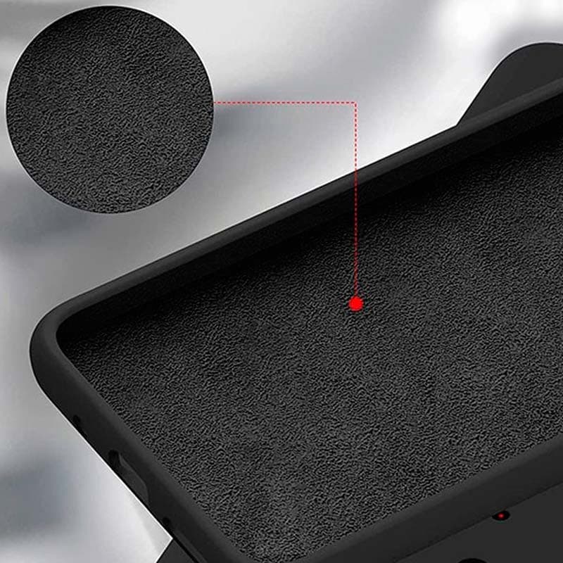 Funda Oneplus Nord 6 Square Liquid Premium Negro con interior aterciopelado antirayaduras, bordes cuadrados, acabado mate suave y recortes precisos para