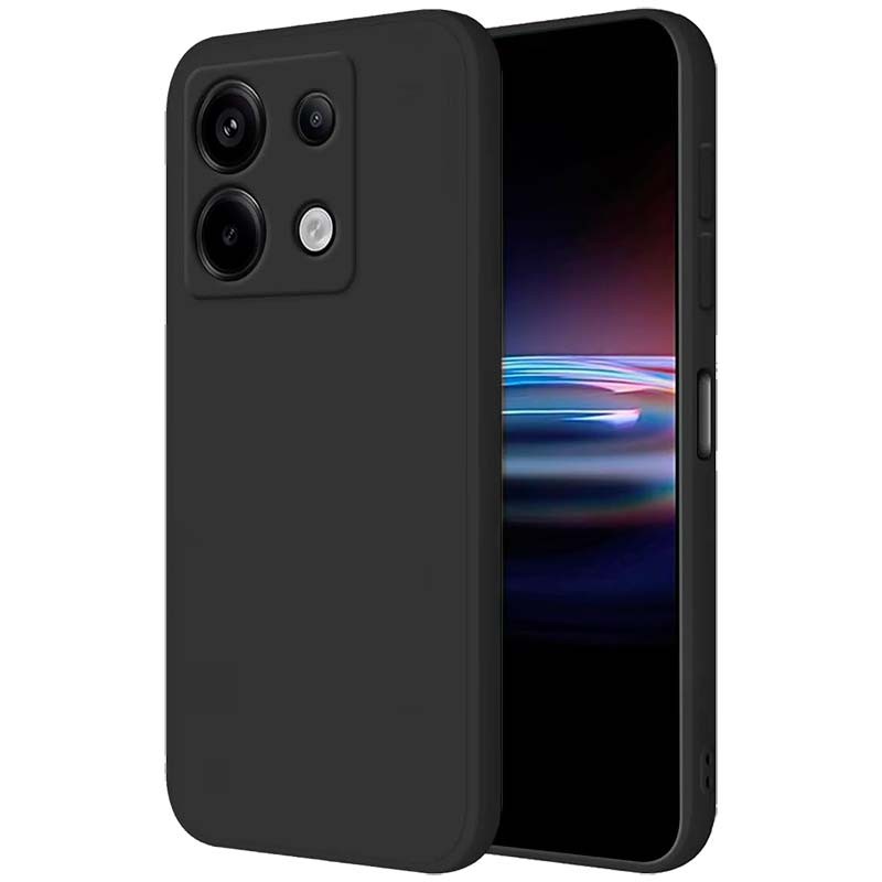 Coque Square Liquid Premium noir pour Xiaomi Poco X6 Pro 5G - Ítem