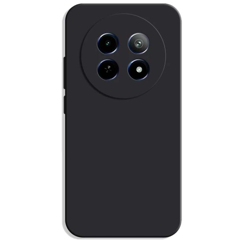 Capa Square Liquid Premium preta para Realme 12 5G - Item