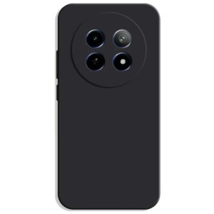 Coque Square Liquid Premium Noir pour Realme 12 5G