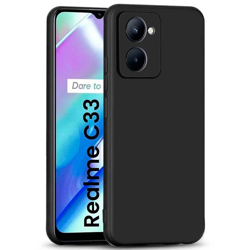 Funda Realme C33 Square Liquid Premium Negro - Ítem