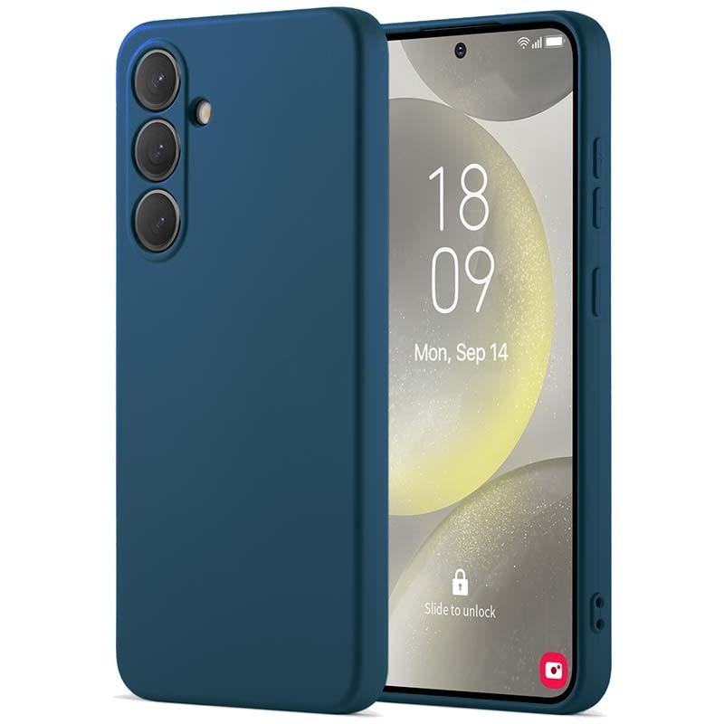 Funda Samsung Galaxy S24 FE 5G Square Liquid Premium Azul - Ítem