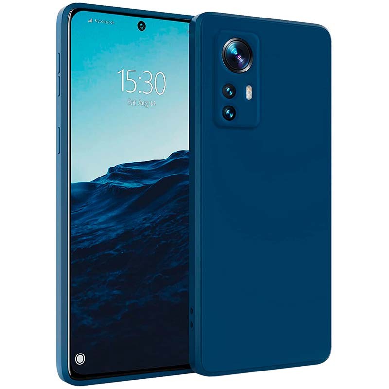 Funda Xiaomi 12 Lite Square Liquid Premium Azul - Ítem