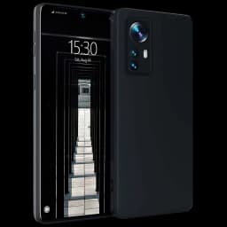 Coque Xiaomi 12 Lite Square Liquid Premium Noir