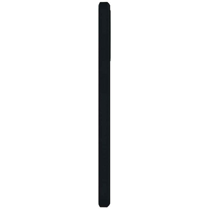 côté droit de la Coque Square Liquid Premium noire pour Xiaomi 12 Lite