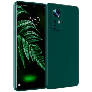 Coque Xiaomi 12 Lite Square Liquid Premium Vert