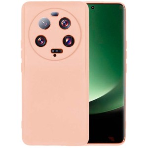 Capa Square Liquid Premium rosa para Xiaomi 14 Ultra