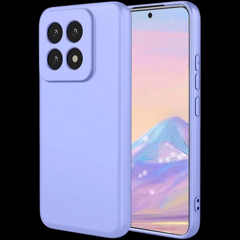 Coque Xiaomi 14T Pro Square Liquid Premium Lavande