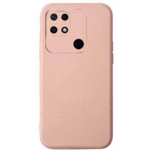 Funda Xiaomi Redmi 10C / Poco C40 Square Liquid Premium Rosa