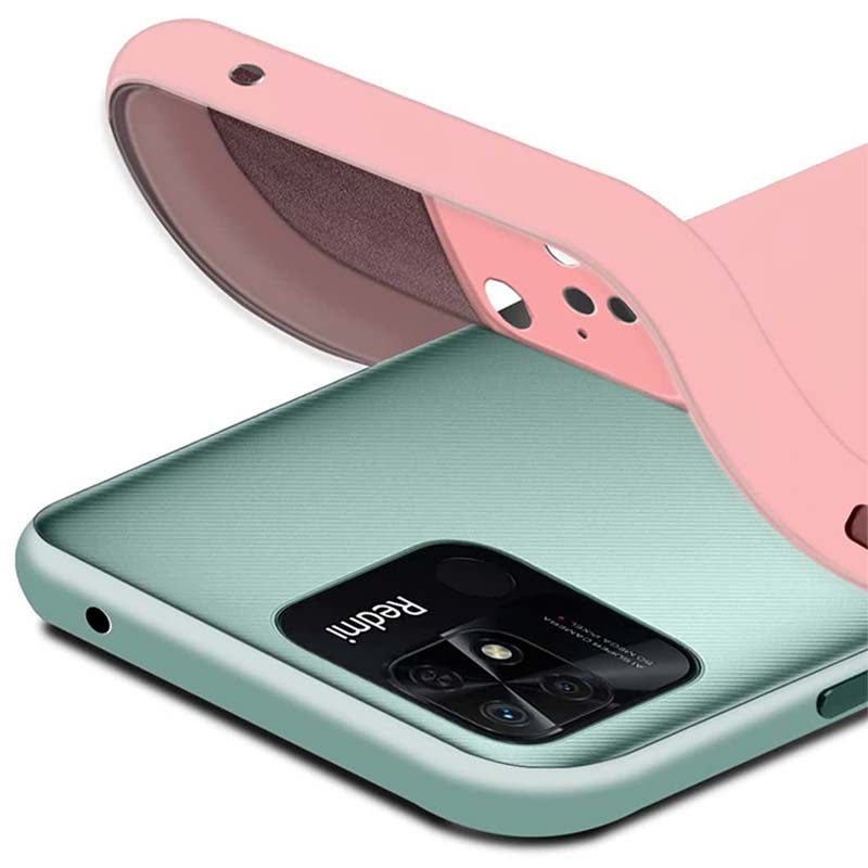 Funda Xiaomi Redmi 10C / Poco C40 Square Liquid Premium Rosa - Ítem3