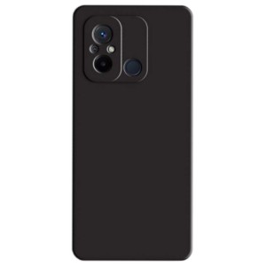 Funda Square Liquid Premium negra para Xiaomi Redmi 12C