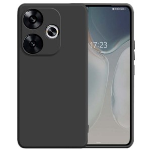 Coque Square Liquid Premium Noir pour Xiaomi Redmi 13