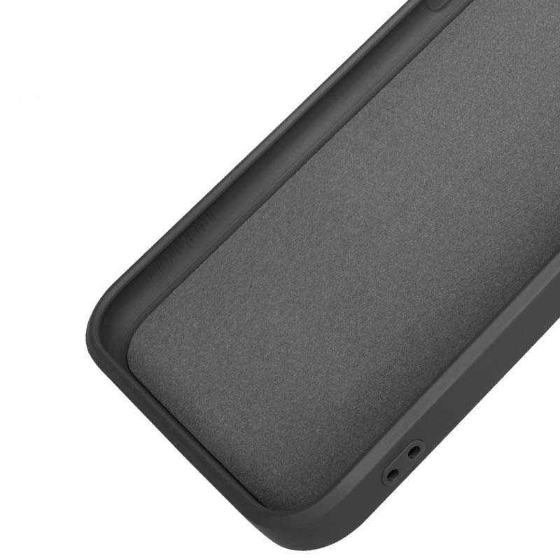 Capa Square Liquid Premium preta para Xiaomi Redmi A2+ - Item1