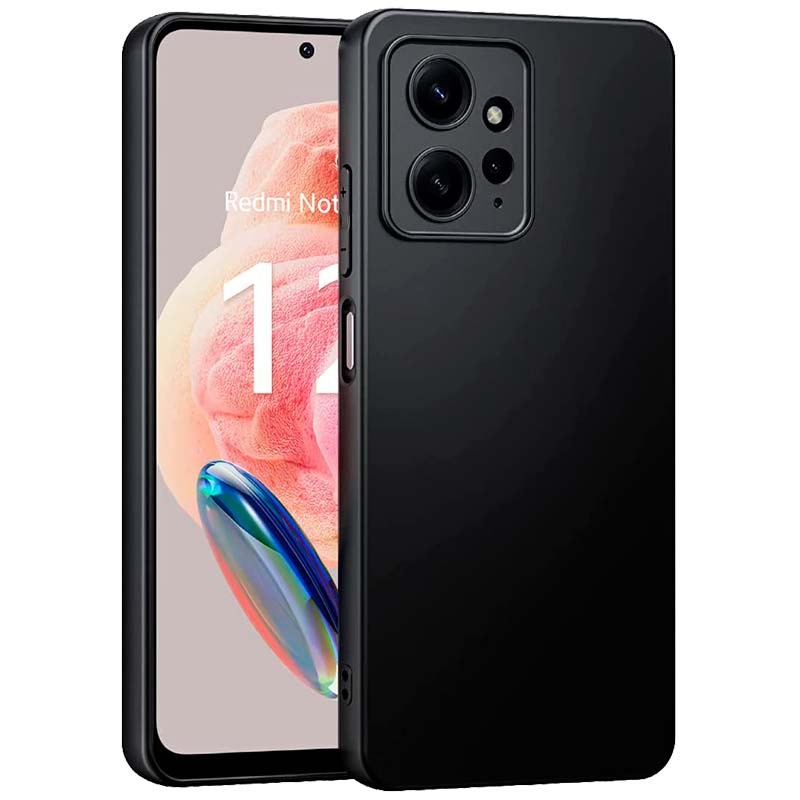 Funda Square Liquid Premium negra para Xiaomi Redmi Note 12 4G - Ítem