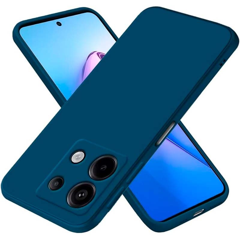 Coque Square Liquid Premium bleu pour Xiaomi Redmi Note 13 4G - Ítem1