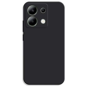 Funda Square Liquid Premium negra para Xiaomi Redmi Note 13 4G