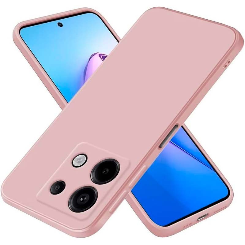 Coque Square Liquid Premium rose pour Xiaomi Redmi Note 13 4G - Ítem1