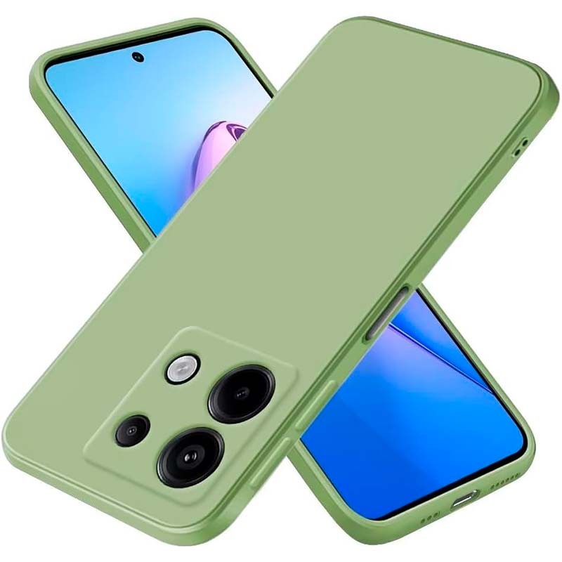 Coque Square Liquid Premium vert pour Xiaomi Redmi Note 13 4G - Ítem1