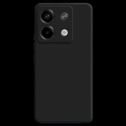 Funda Square Liquid Premium negra para Xiaomi Redmi Note 13