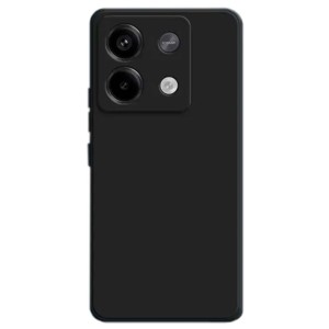 Funda Square Liquid Premium negra para Xiaomi Redmi Note 13