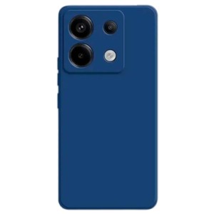 Coque Square Liquid Premium bleu pour Xiaomi Redmi Note 13 Pro