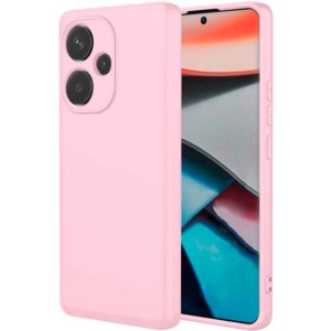 Coque Square Liquid Premium rose pour Xiaomi Poco F6 5G