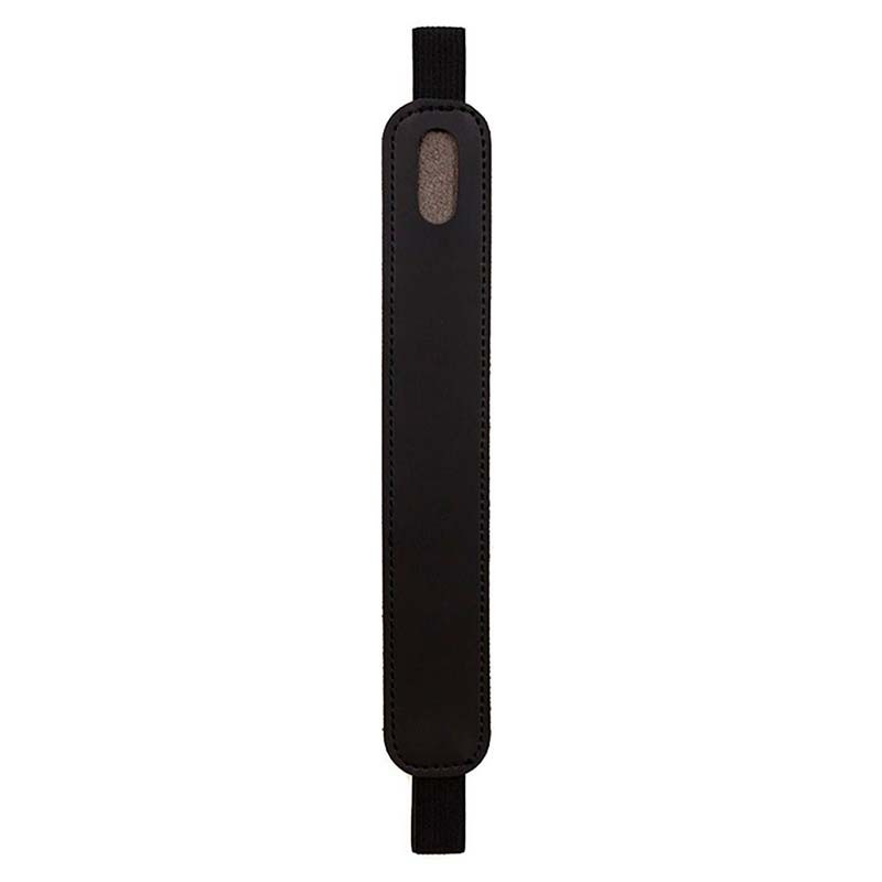 Capa universal preta de couro sintético com banda elástica para Stylus Pen - Item