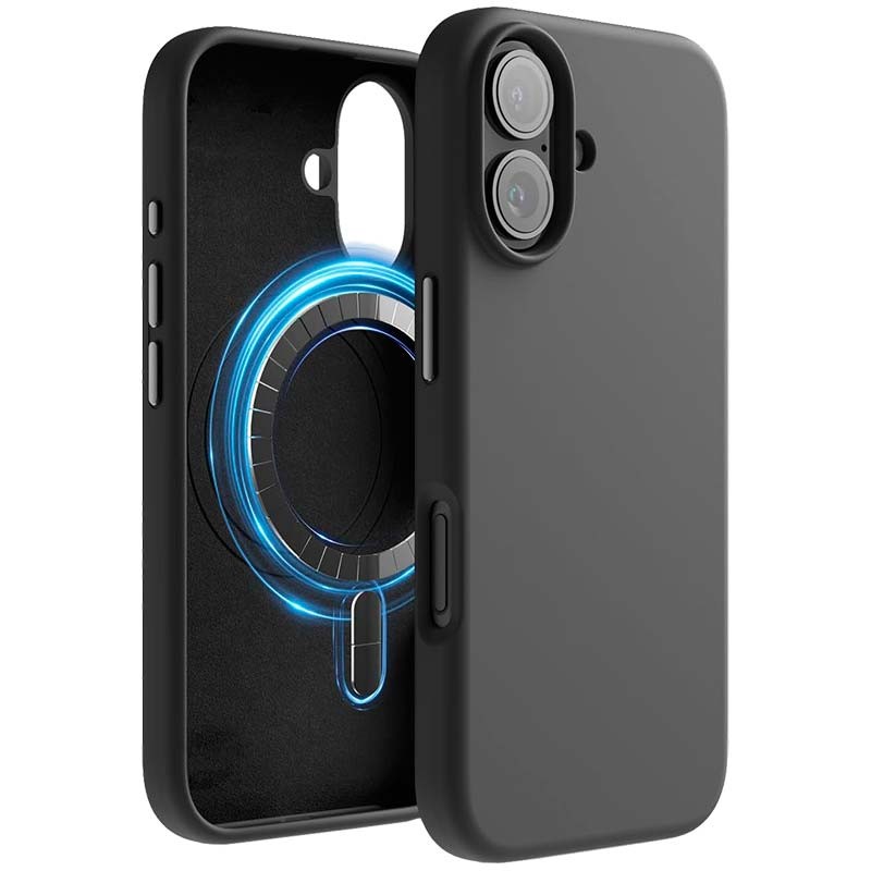 Coque souple noire pour iPhone 16 Plus compatible avec Magsafe - Ítem