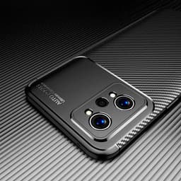 proteção de câmara da Capa de silicone Super Carbon para Realme GT 2 Pro