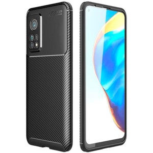 Coque en silicone Super Carbon pour Xiaomi Mi 10T / Mi 10T Pro