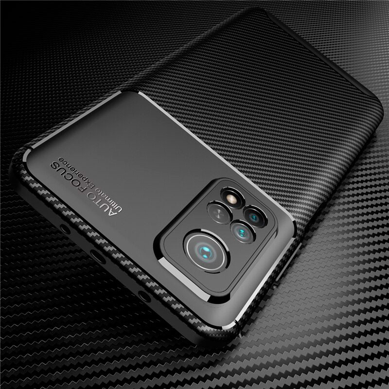 Funda de silicona Super Carbon para Xiaomi Mi 10T / Mi 10T Pro - Ítem1