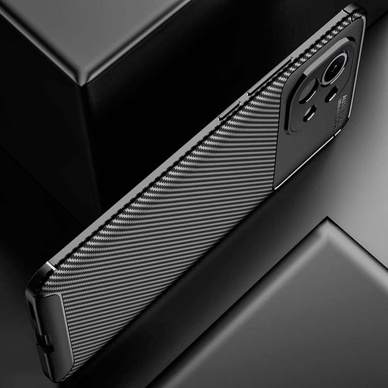 Coque en silicone Super Carbon pour Xiaomi Mi 11 - Ítem3