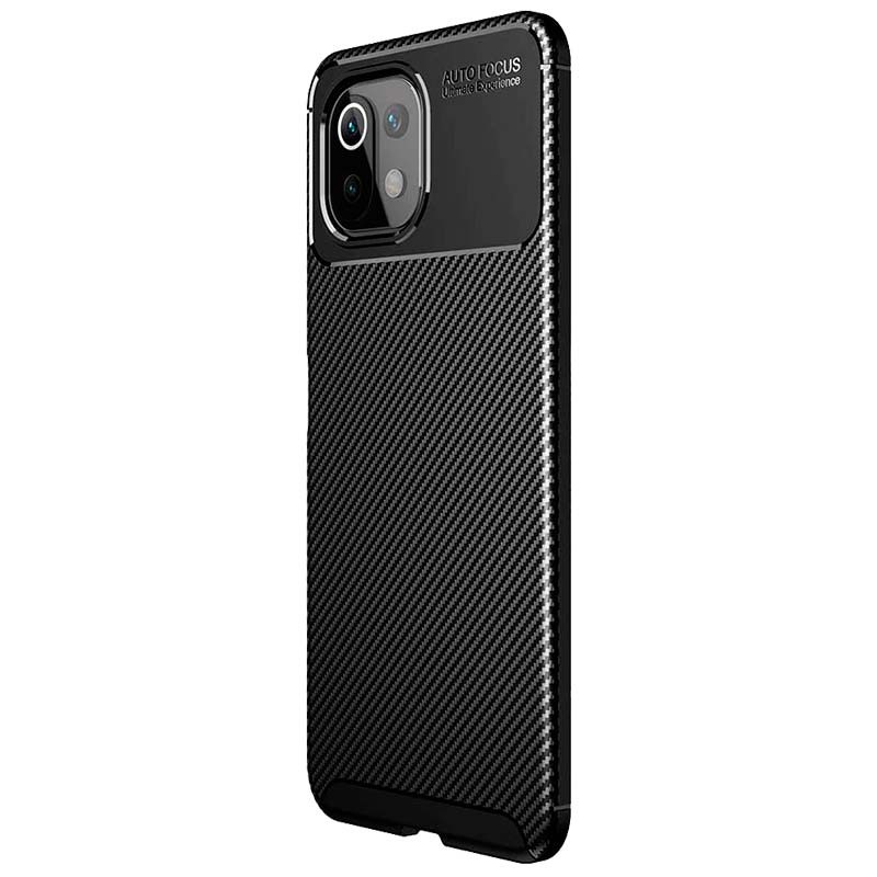 Capa de silicone Super Carbon para Xiaomi Mi 11 Lite 4G / 5G - Item1