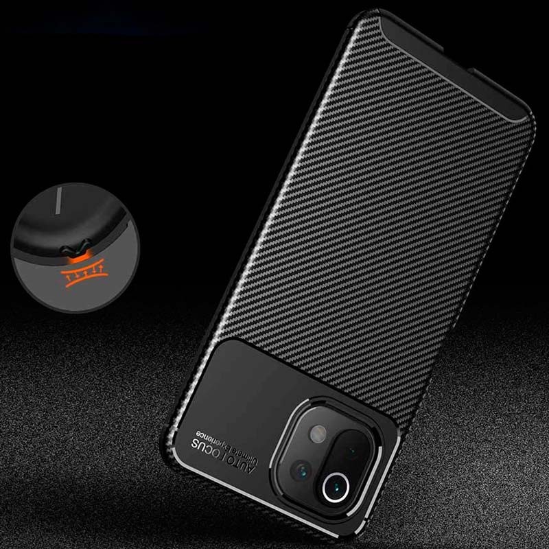 Funda Xiaomi Mi 11 Lite 4G / 5G - Super Carbon - Silicona