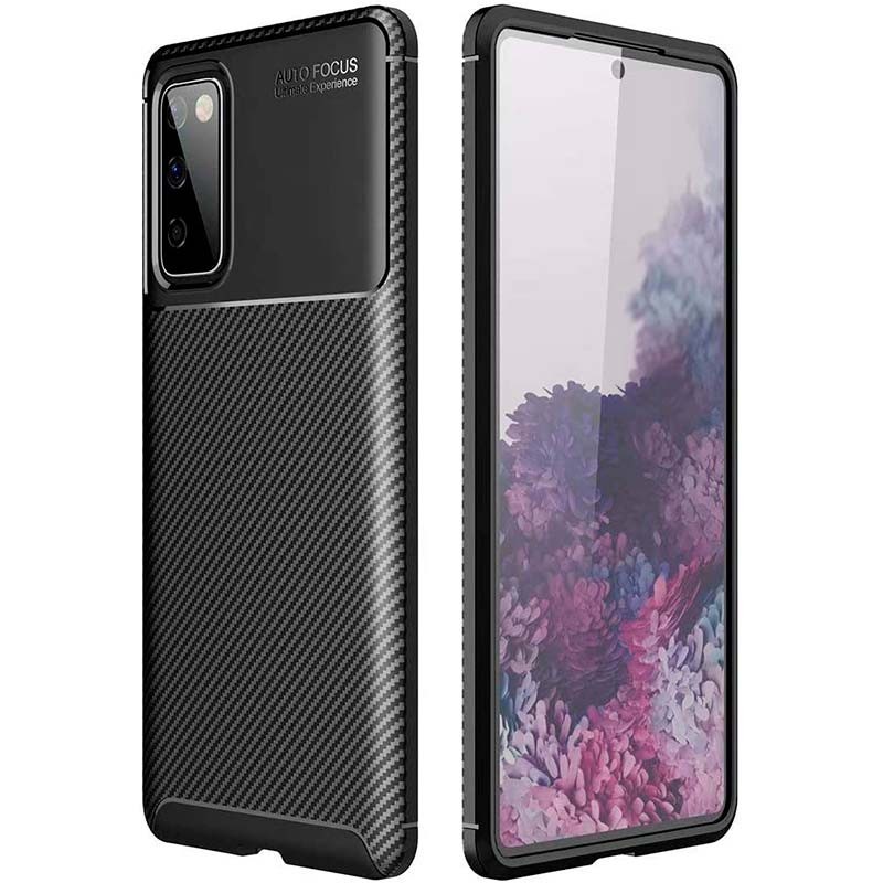 Coque en silicone Super Carbon pour Xiaomi Poco M3 - Ítem