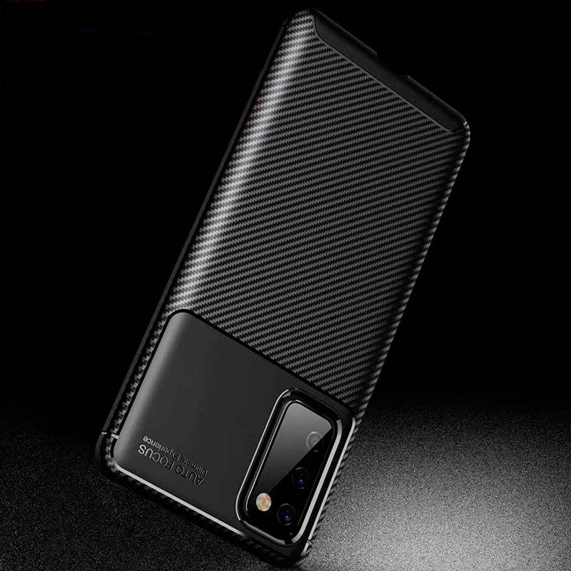 Coque en silicone Super Carbon pour Xiaomi Poco M3 - Ítem1