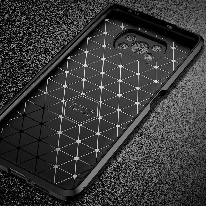 Funda de silicona Super Carbon para Xiaomi Pocophone X3 NFC - Ítem4