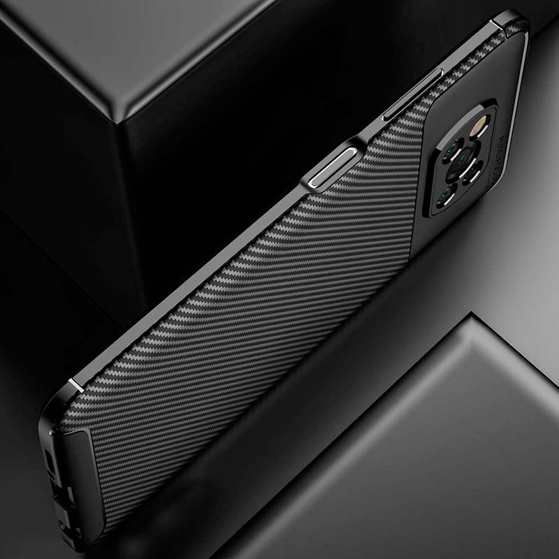 Funda de silicona Super Carbon para Xiaomi Pocophone X3 NFC - Ítem5