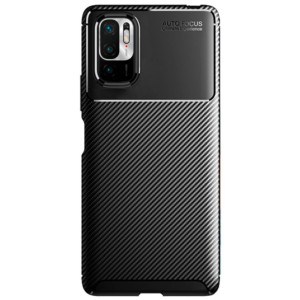 Funda de silicona Super Carbon para Xiaomi Redmi Note 10 5G