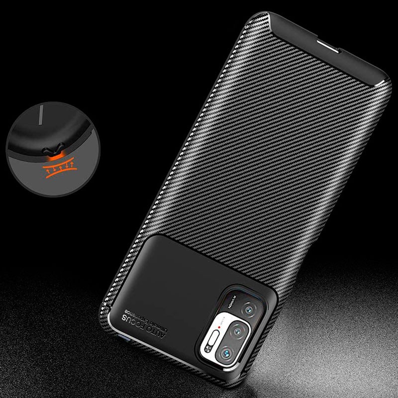 Funda de silicona Super Carbon para Xiaomi Redmi Note 10 5G - Ítem2