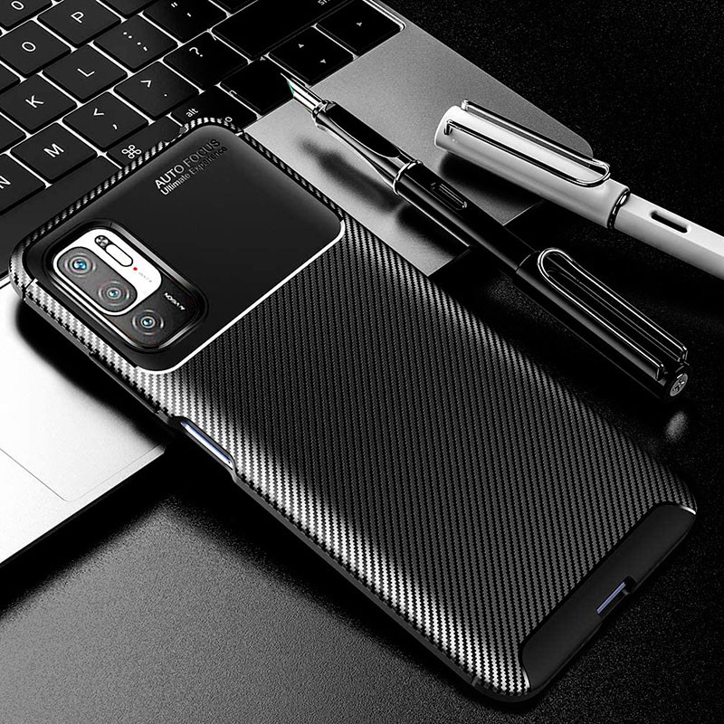 Funda de silicona Super Carbon para Xiaomi Redmi Note 10 5G - Ítem5