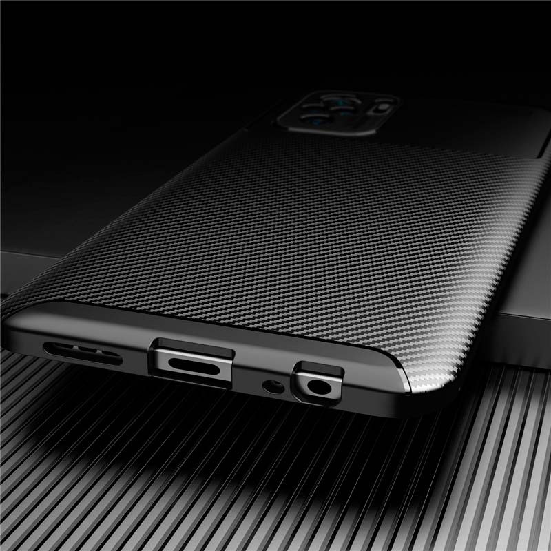 Capa de silicone Super Carbon para Xiaomi Redmi Note 10 / Redmi Note 10S - Item2