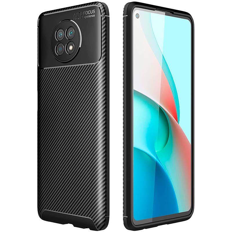 Coque en silicone Super Carbon pour Xiaomi Redmi Note 9T 5G - Ítem