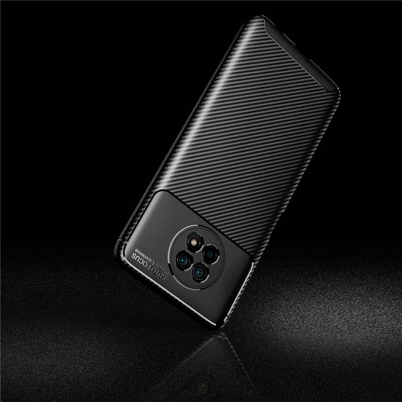 Funda de silicona Super Carbon para Xiaomi Redmi Note 9T 5G - Ítem1